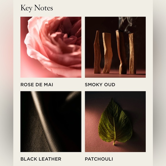 🆕 NEST NEW YORK 3-Wick Candle 21.2 oz • ROSE NOIR & OUD • Excellent Throw • NIB - Picture 4 of 6